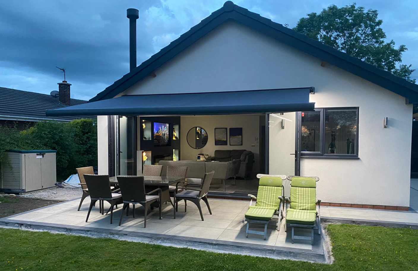 Garden Awnings Leeds and Yorkshire Blueberry Automation