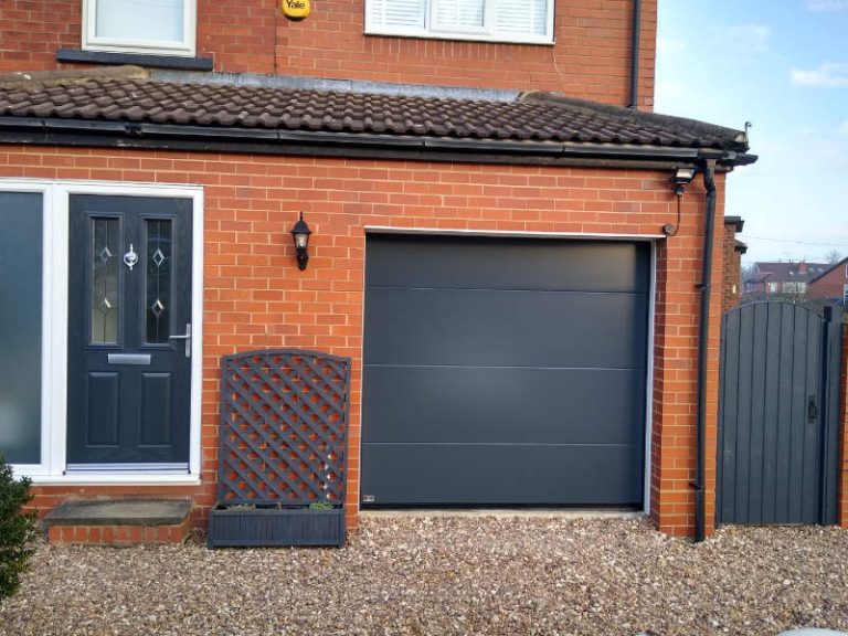 Sectional Garage Door Leeds Blueberry Automation