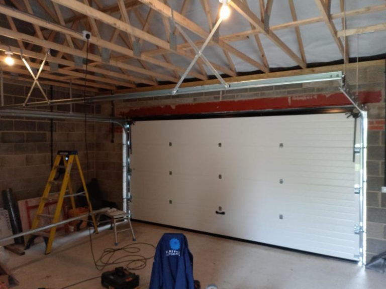 Grey Sectional Garage Door Harrogate Blueberry Automation